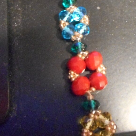 HandCrafted Necklace over 25"  ...… variety of colors - Picture 2 of 15